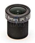 2.8mm, F1.8, 3MP M12 Mount CCTV Lens
