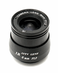6.0mm, F1.2 Large Aperture CS Mount Lens