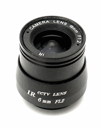 6.0mm, F1.2 Large Aperture CS Mount Lens