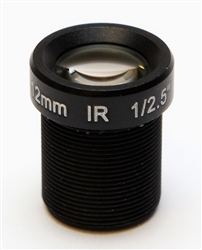 12.0mm F2.0 5MP M12 Mount CCTV Lens