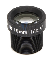 16.0mm, F1.6 3MP Mega Pixel CCTV Board Lens