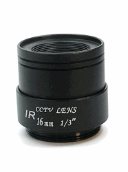 16mm, F1.6 CS Mount Lens