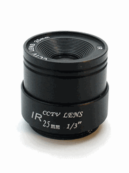 25mm, F1.6 CS Mount Lens
