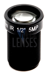 25mm, F2.4, 12MP M12 Mount CCTV Lens
