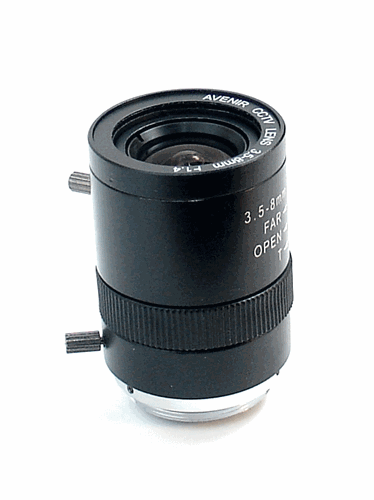 3.5mm-8mm Manual Zoom Manual Focal CS Mount Lens for CCTV Cameras 