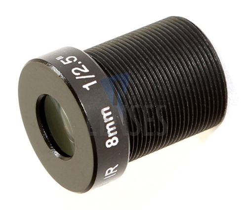 8.0mm, F1.6 3MP Mega Pixel CCTV Board Lens