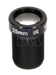 25mm, F2.4 5MP CCTV Lens with IR Filter